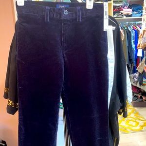 NWT Polo Ralph Lauren Boys Size 6 Navy Blue Cords